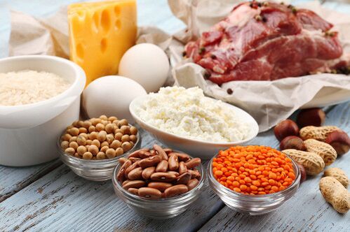 Proteina iturriak proteina dieta batean